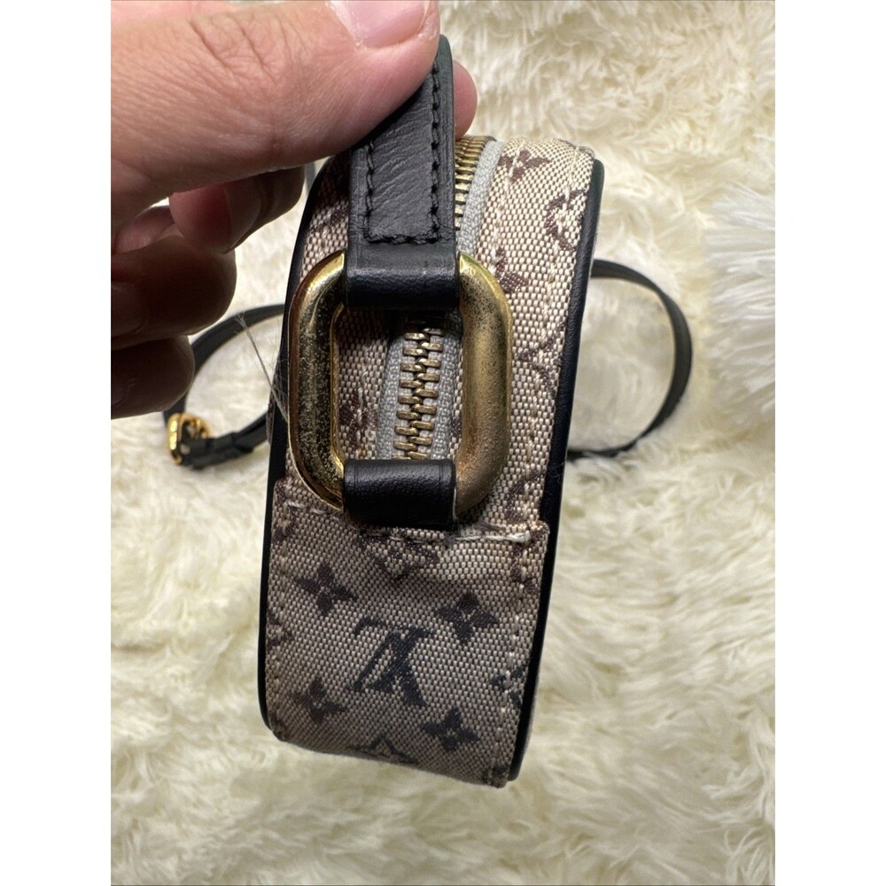 Vintage LOUIS VUITTON Monogram Mini Juliet MM Canvas Shoulder Bag Black - Picture 6 of 13